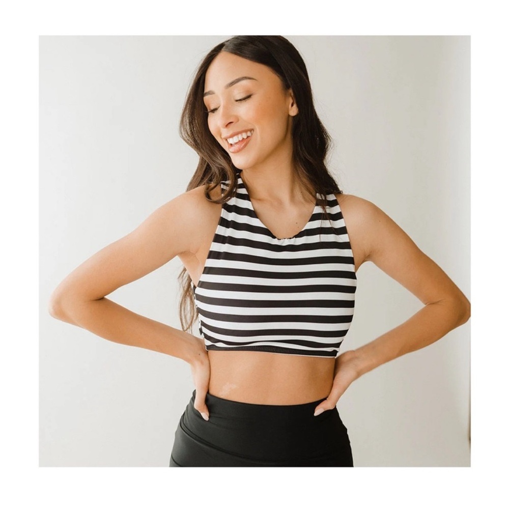 Albion hang ten game changer top and ruched high waisted bottoms